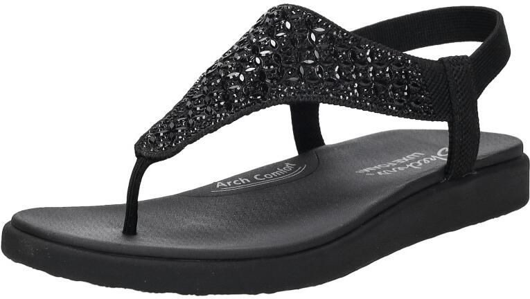 Skechers MEDITATION LUXE-MODERN EVENT Dames Sandalen Zwart - Foto 10