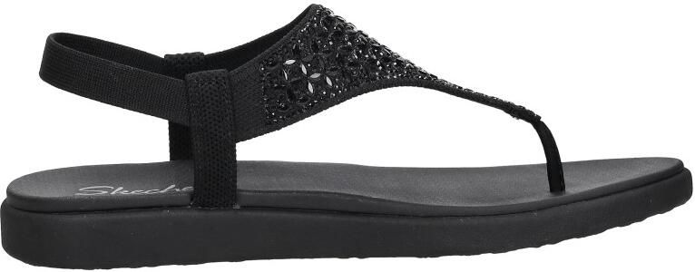 Skechers MEDITATION LUXE-MODERN EVENT Dames Sandalen Zwart - Foto 12