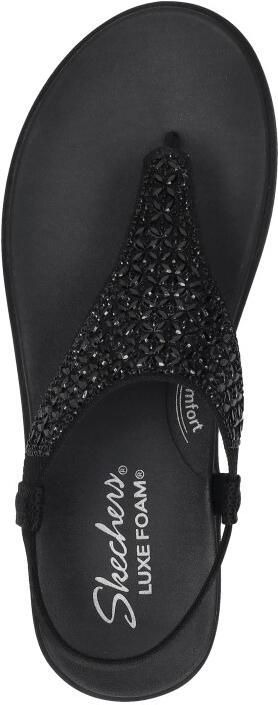 Skechers MEDITATION LUXE-MODERN EVENT Dames Sandalen Zwart - Foto 13