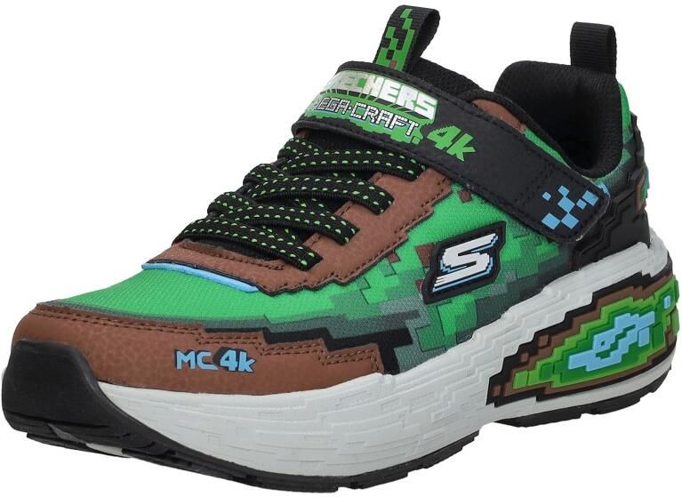 Skechers Mega-Craft 4K Klittenband Laag Donkerbruin - Foto 3