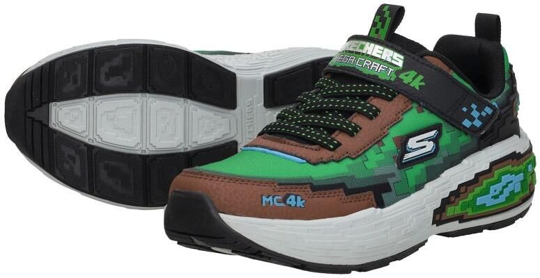 Skechers Mega-Craft 4K Klittenband Laag Donkerbruin - Foto 7