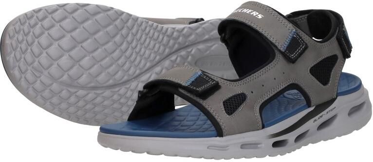 Skechers ORVAN SD GAMBLE Heren Sandalen Charcoal - Foto 8