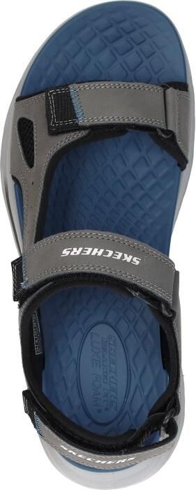 Skechers ORVAN SD GAMBLE Heren Sandalen Charcoal - Foto 9