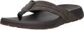 Skechers Teenslippers PATINO-MARLEE zomerschoen slippers badschoen zwemschip met zachte tussenstuk voor de tenen - Donkerbruin