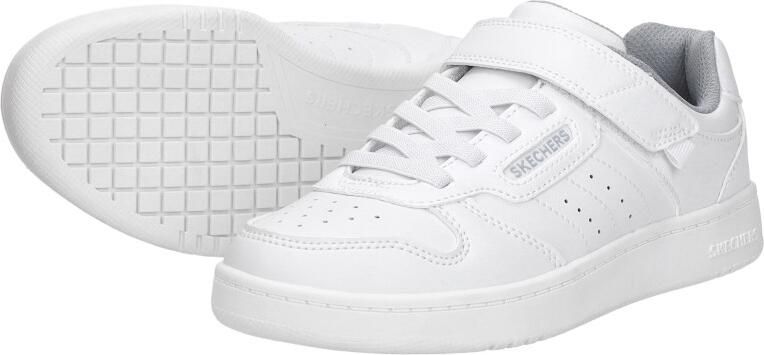 Skechers Quick Street jongens sneakers wit Uitneembare zool - Foto 5