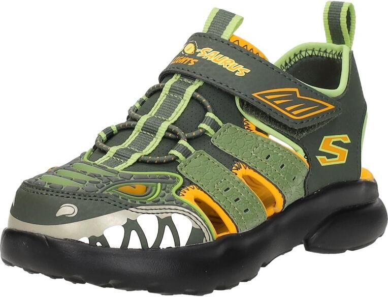 Skechers RAZOR SPLASH-RAPTOR QUEST Jongens Sandalen Olijf - Foto 3