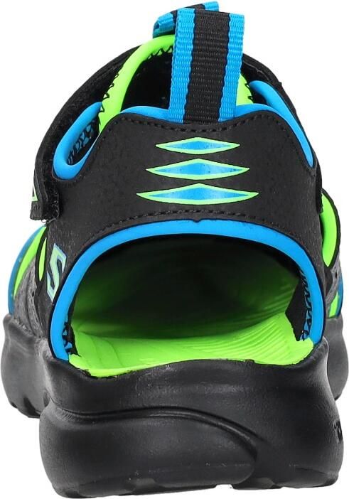 Skechers RAZOR SPLASH-RAPTOR QUEST Jongens Sandalen Zwart - Foto 4