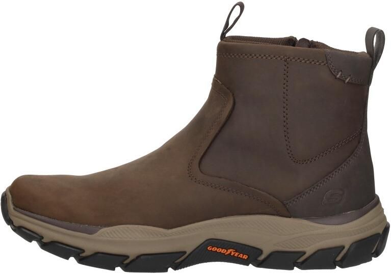 Skechers Relaxed Fit: Repected Evanston Enkellaarzen donkerbruin - Foto 4