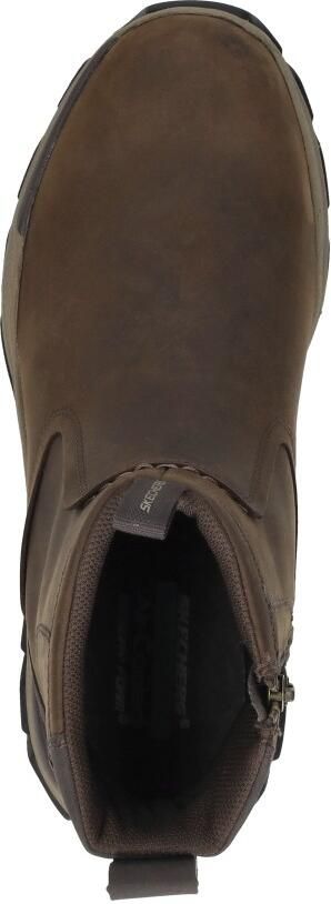 Skechers Relaxed Fit: Repected Evanston Enkellaarzen donkerbruin - Foto 9