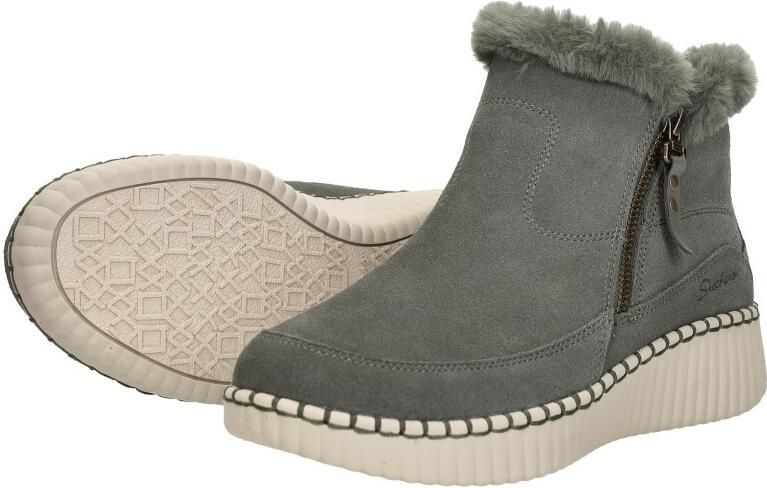 Skechers WILSHIRE BLVD FRESH ZIP Dames Instappers Taupe - Foto 12