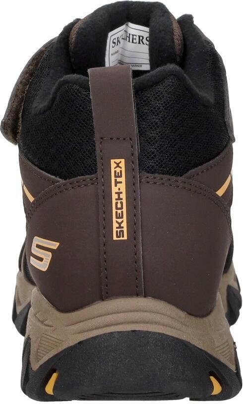 Skechers RUGGED RANGER STORM TRAIL Jongens Wandelschoenen Zwart Bruin Geel - Foto 6