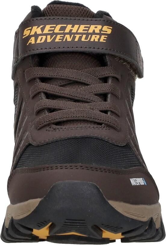 Skechers RUGGED RANGER STORM TRAIL Jongens Wandelschoenen Zwart Bruin Geel - Foto 5
