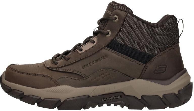 Skechers Santoro Hopkins Veterschoenen Hoog donkerbruin - Foto 3