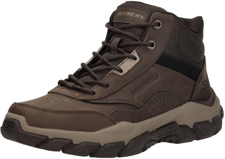 Skechers Santoro Hopkins Veterschoenen Hoog donkerbruin - Foto 6