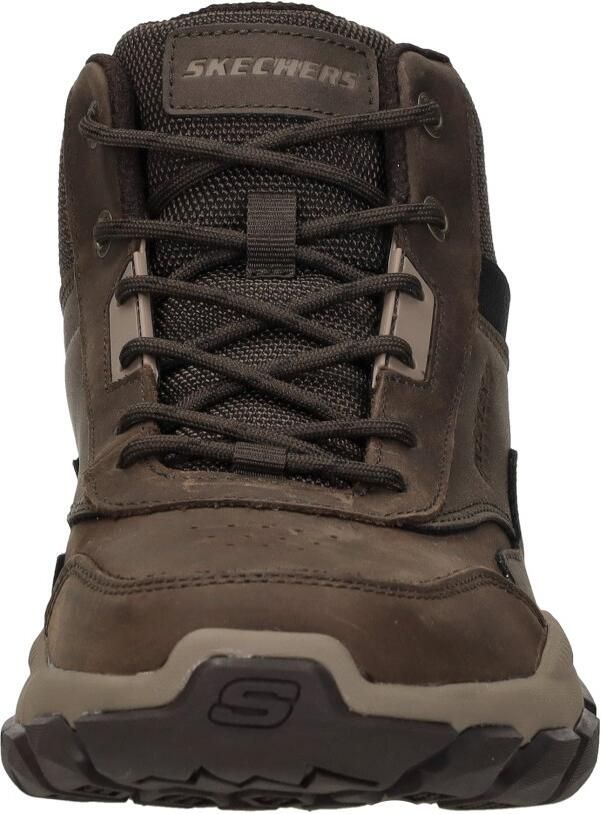 Skechers Santoro Hopkins Veterschoenen Hoog donkerbruin - Foto 4