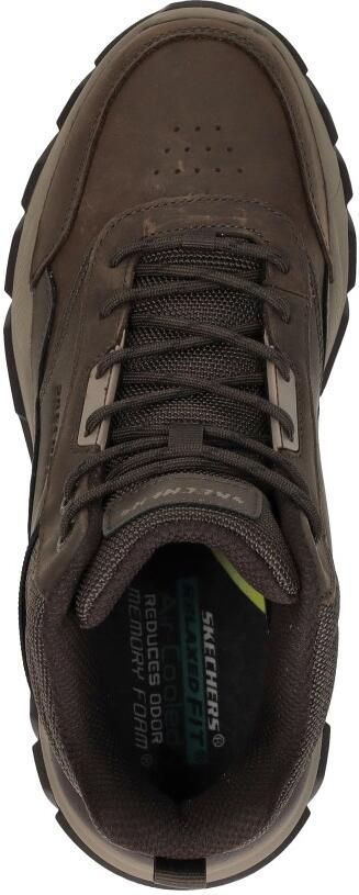 Skechers Santoro Hopkins Veterschoenen Hoog donkerbruin - Foto 8