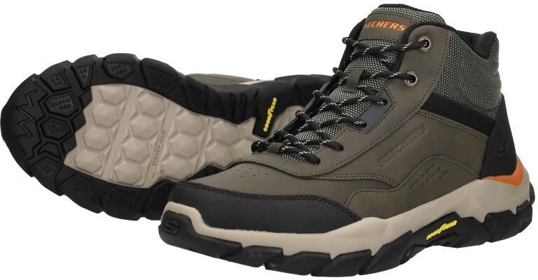 Skechers Trekkingschoenen SANTORO-HOPKINS Vrijetijdsschoen veterboots met air-cooled memory foam - Foto 4