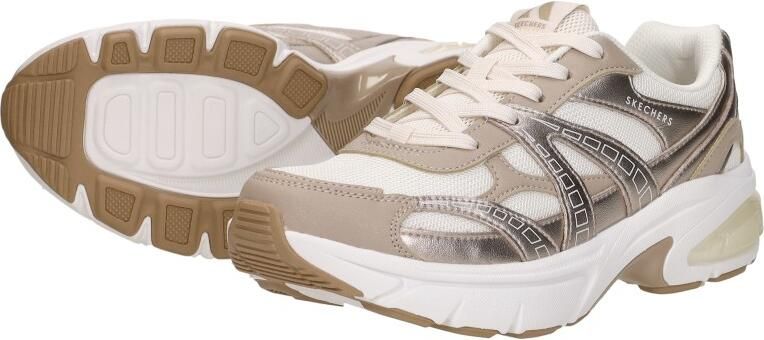 Skechers Shadow Stellar 90 dames sneakers wit roze Extra comfort Memory Foam - Foto 6