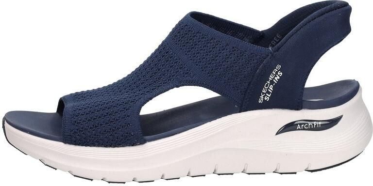 Skechers Slip-Ins: Arch Fit 2.0 Sandal Sandalen Plat Blauw - Foto 3