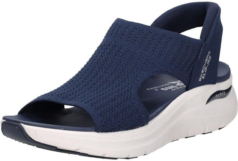 Skechers Slip-Ins: Arch Fit 2.0 Sandal Sandalen Plat Blauw - Foto 4