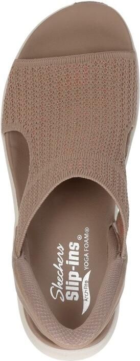 Skechers Slip-Ins: Arch Fit 2.0 Sandal Sandalen Plat Middelbruin - Foto 8