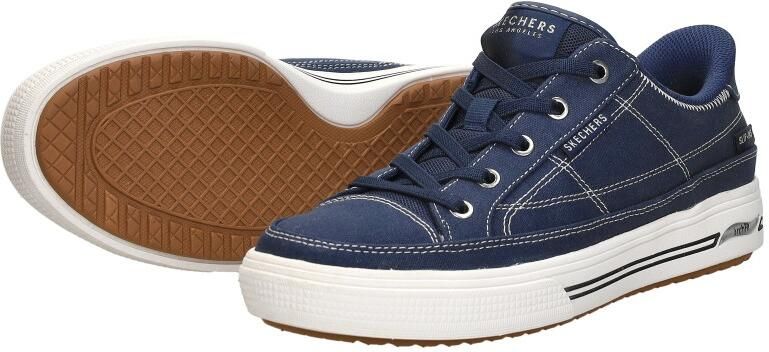 Skechers ARCH FIT ARCADE-SEE YA THERE Dames Sneakers Navy - Foto 5
