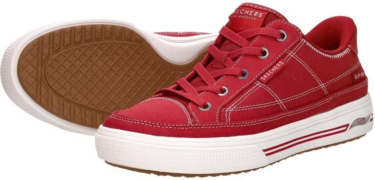 Skechers ARCH FIT ARCADE-SEE YA THERE Dames Sneakers Rood - Foto 5