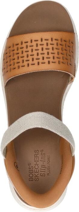 Skechers Slip-ins Bobs Sun Ray Step Aside Dames Sandalen Luggage - Foto 7