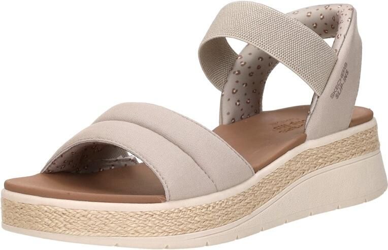Skechers Sandalen BOBS SUN RAY wig sandaal sandalette plateausandaal met plush foam - Foto 7