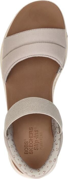 Skechers Sandalen BOBS SUN RAY wig sandaal sandalette plateausandaal met plush foam - Foto 12