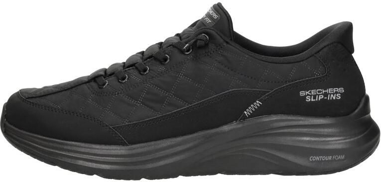 Skechers Heren Cozy Fit Slip-ins Sneakers Contour Foam 232619 BBK Black - Foto 4