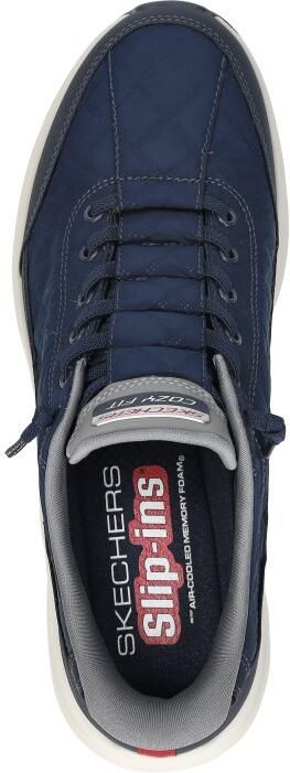 Skechers Heren Cozy Fit Slip-ins Sneakers Contour Foam 232619 NVGY - Foto 9