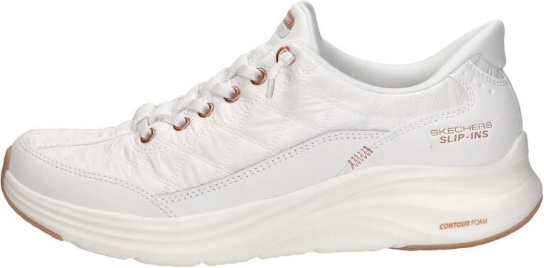 Skechers CONTOUR FOAM GOLDEN HOUR Dames Instappers Wit - Foto 3