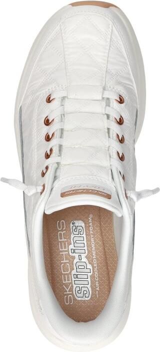 Skechers CONTOUR FOAM GOLDEN HOUR Dames Instappers Wit - Foto 8