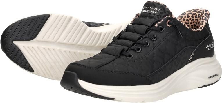 Skechers Hands Free Slip-ins: Contour Foam Cozy Fit Leopard Dream lage sneakers - Foto 6
