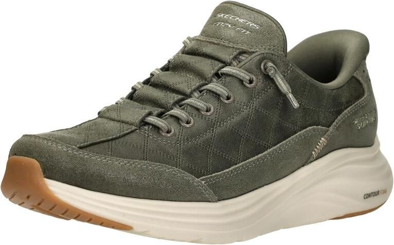 Skechers CONTOUR FOAM-Naturel EASE Dames Instappers Naturel Olive - Foto 2