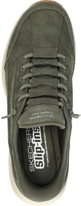 Skechers CONTOUR FOAM-Naturel EASE Dames Instappers Naturel Olive - Foto 6