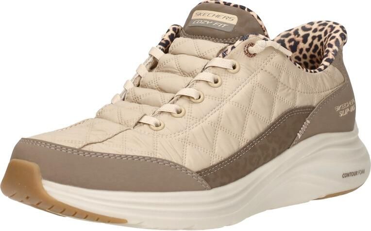 Skechers CONTOUR FOAM-LEOPARD DREAM Dames Instappers Multi Bruin - Foto 3
