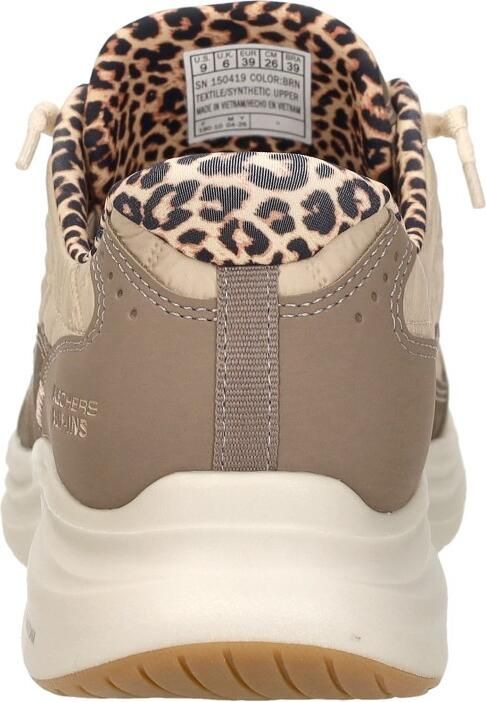 Skechers CONTOUR FOAM-LEOPARD DREAM Dames Instappers Multi Bruin - Foto 5
