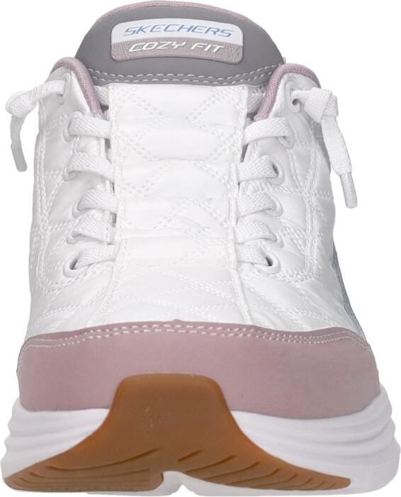 Skechers Slip-Ins: Cosy Fit Knotted Bungee Sneakers Laag Wit - Foto 4