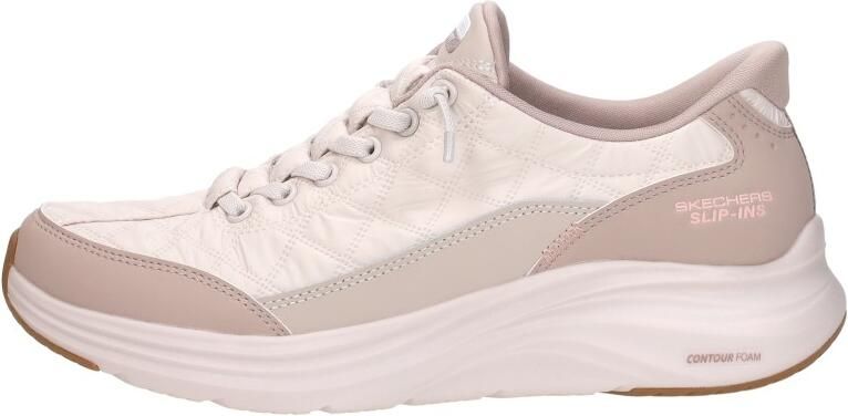 Skechers Hands Free Slip-Ins Contour Foam dames sneaker Beige multi - Foto 3