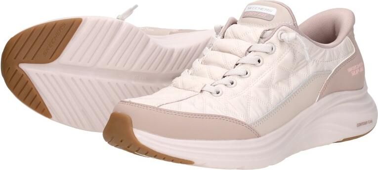 Skechers Hands Free Slip-Ins Contour Foam dames sneaker Beige multi - Foto 7