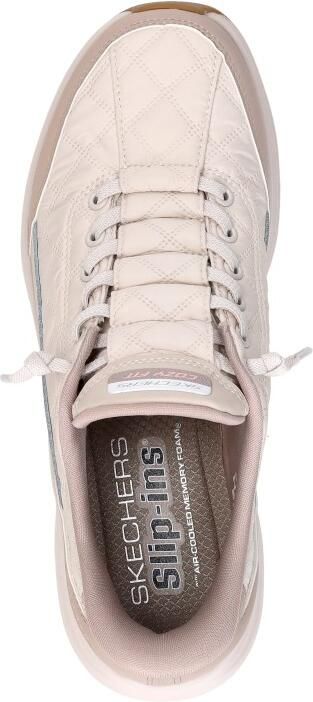 Skechers Hands Free Slip-Ins Contour Foam dames sneaker Beige multi - Foto 8
