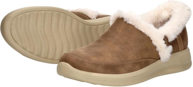 Skechers Slip-ins Cozy Escape Pantoffel cognac - Foto 6