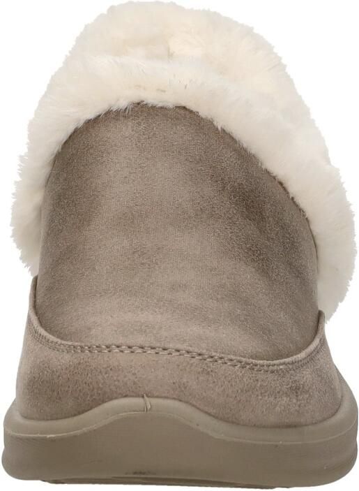 Skechers Hands Free Slip-Ins Cozy Escape dames pantoffel Taupe - Foto 4