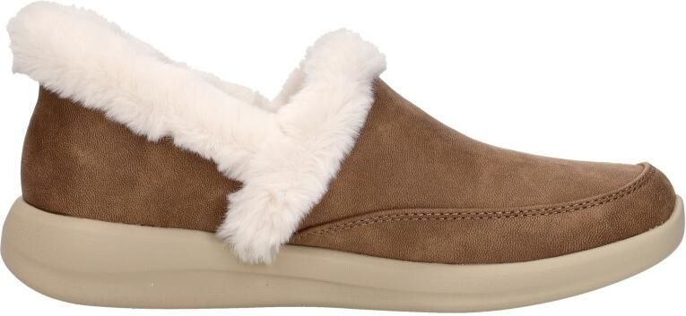 Skechers Slip-ins Cozy Escape Pantoffel cognac