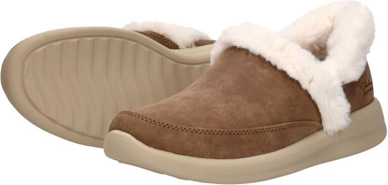 Skechers Slip-ins Cozy Escape Pantoffel cognac - Foto 2