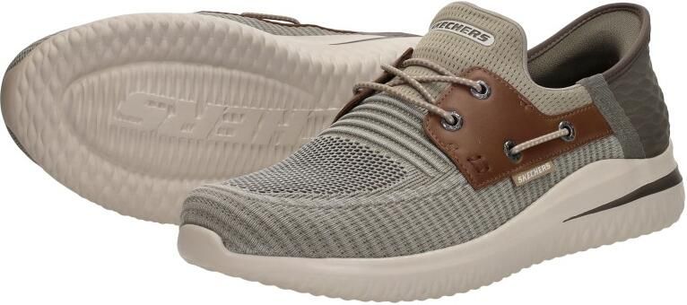 Skechers Slip-Ins Delson 3.0 Roth Instappers Heren Bruin - Foto 7