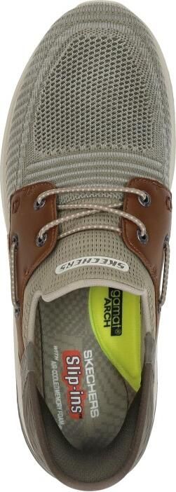 Skechers Slip-Ins Delson 3.0 Roth Instappers Heren Bruin - Foto 8