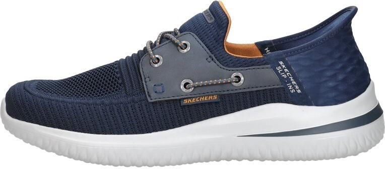 Skechers Slip-Ins Delson 3.0 Roth Instappers Heren Blauw - Foto 4